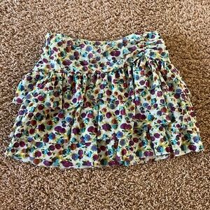 Zara ruffled skirt , size 7